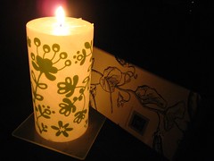 Pillar Candle from Black & Light co.