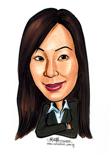Caricature of property agent