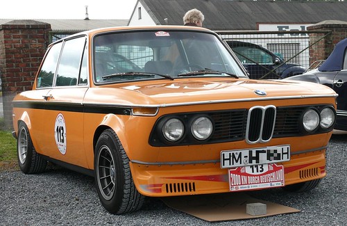 BMW 2002 ti Alpina 1969 orange vr