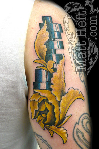 Cam Shaft by Matt Heft - Custom Tattoos Fine Art