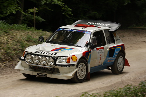 Goodwood Festival of speed 2008 peugeot 205 group b by richebets