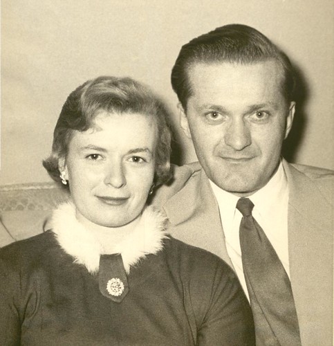Lorraine Chciuk and Henry Kaminski c 1956