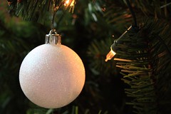 Sparkly Christmas Tree Bauble