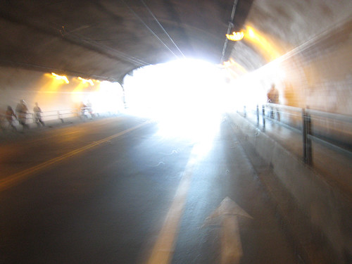 Stockton Tunnel on my Bike