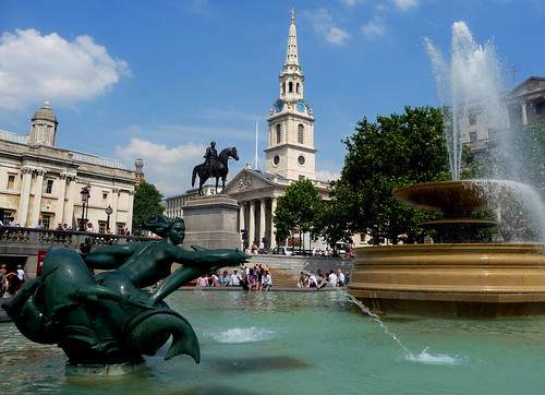 Trafalgar Square Londres monumento