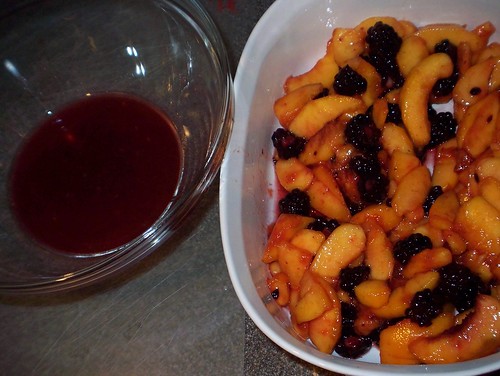 peach blackberry syrup