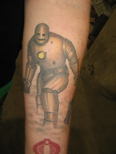  Iron Man tattoo
