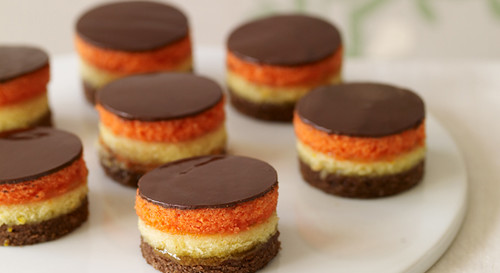 Baked Tricolor Cookies