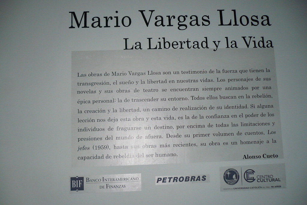 Mario Vargas Llosa, La libertad y la vida