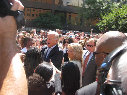 Joe Biden, in our presence!! by scriptingnews.