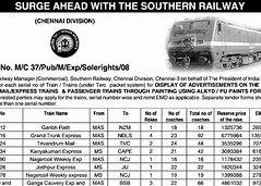 Railway ads