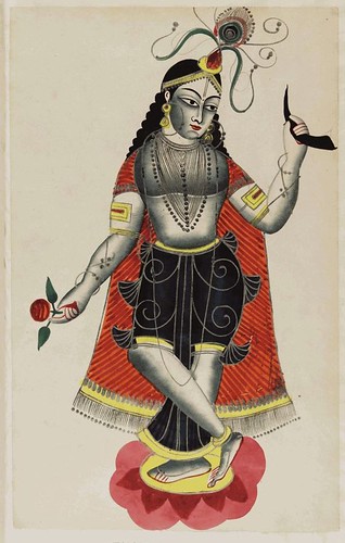 007-Balarama hermana de Krishna danzando
