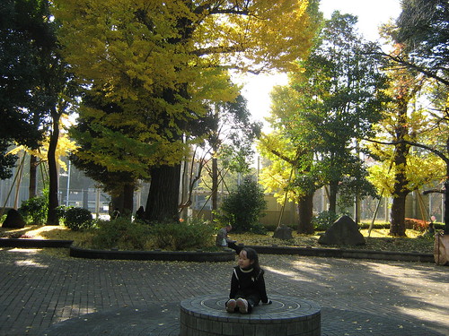 Little girl at Ueno Park