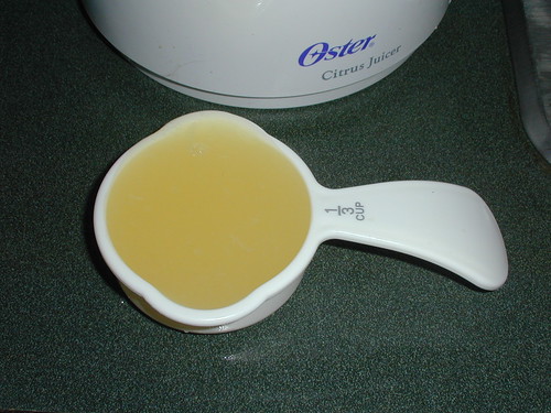 1/3 Cup Lemon Juice