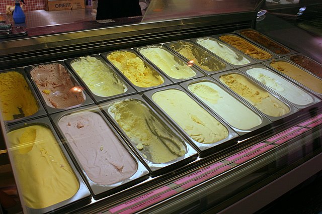 Choose from a variety of premium Hokkaido ice-cream