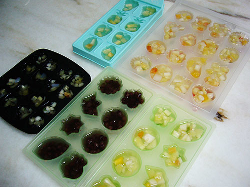 jelly in mould