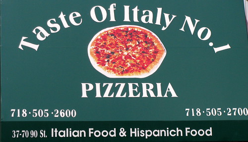 Italian Food and Hispanich Food