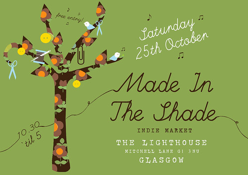 Made In The Shade Flyer - 25th October 2008