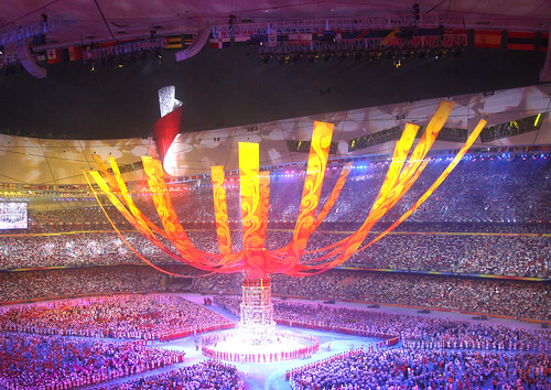 Celebrate the great Beijing 2008 Olympics! by Qiyuan Li.