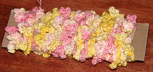 picot clover lace