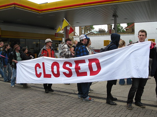 This petrol station is closed!