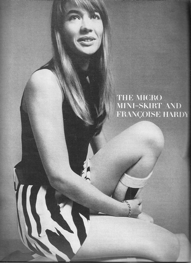 Françoise Hardy - US Vogue January 15, 1967