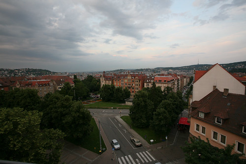 View from Bismarckstrasse