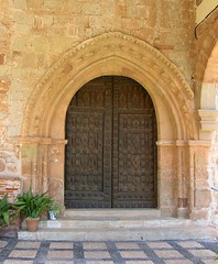 Portada gótica de la Iglesia de Santa María del Collado. Santisteban del Puerto (Jaén)