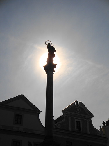20080913-Day3-庫倫洛夫-廣場之黑死病紀念碑2