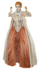 Elizabeth I. - Rainbow Portrait gown, 2.