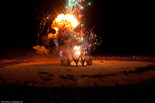 The Man burns, Burning Man 2009