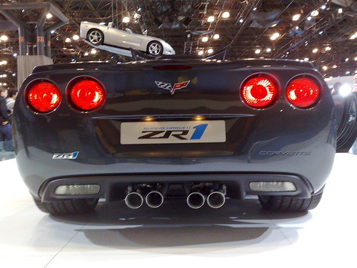 Corvette Zr1 Burnout. Rear Corvette ZR1