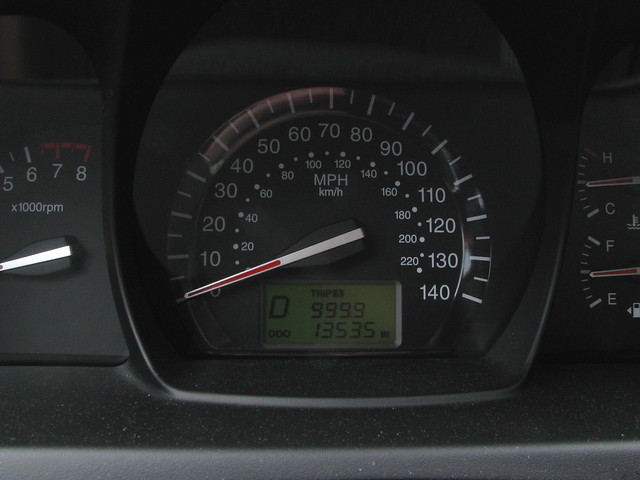 philadelphia car pennsylvania roadtrip flip americana suburbs kia spectra 2008 mileage odometer haverford 1000miles
