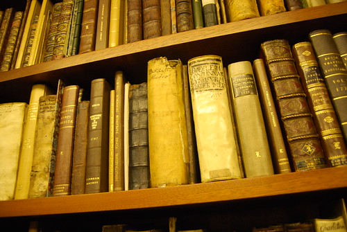 Old books in the Linnean Herbarium