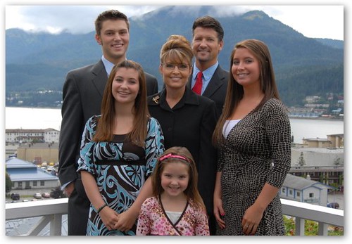 Bristol Palin with Family