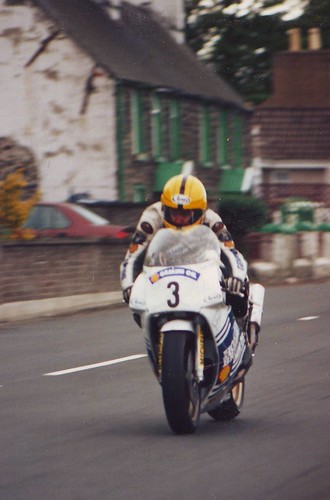 Joey Dunlop Sulby Straight 1990