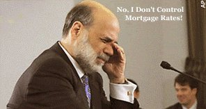 Ben Bernanke Can\'t Stand It When You Suggest He Controls Mortgage Rates