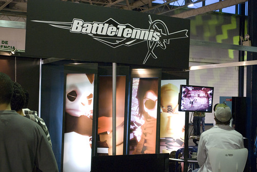 Stand de Battle Tennis en GAMExpo 2008