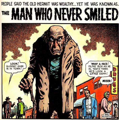 the man who never smiled