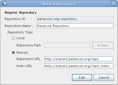 Add Parancoe Repository