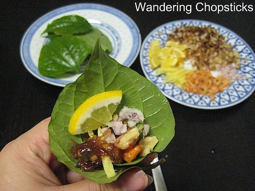 Mieng Kham Thai Leaf-Wrapped Snack 1