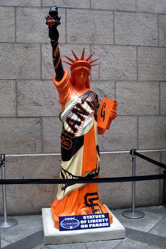 NYC: Statues on Parade - San Francisco Giants