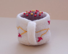 Hermione's Tea Cup Mini Pin Cushion
