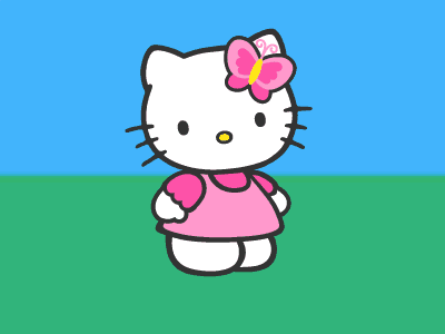 hello kitty gif. Hello Kitty - Sanrio