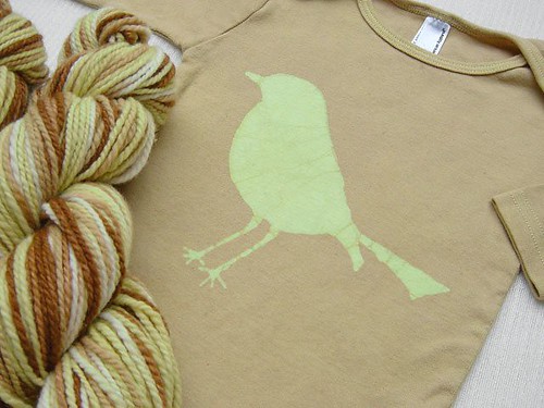 Winter Bird Yarn and Tee Set