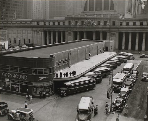 Greyhound Bus Terminal, 33rd and 34th Streets between Sevent...