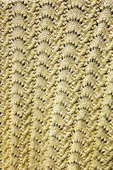 Close Up of Pattern Repeat of Baby Blanket