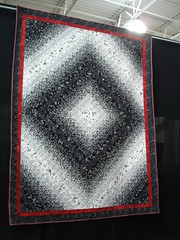 Black & White Challenge (Not a TATW - there are rectangles in this quilt.)