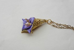 Blossom Orchid pendant