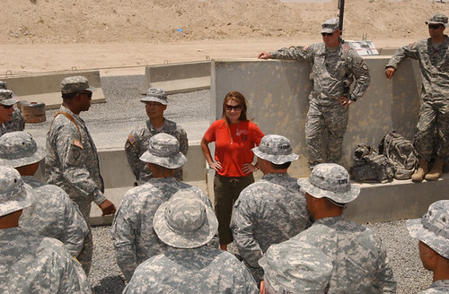 Sarah Palin red t-shirt, Kuwait